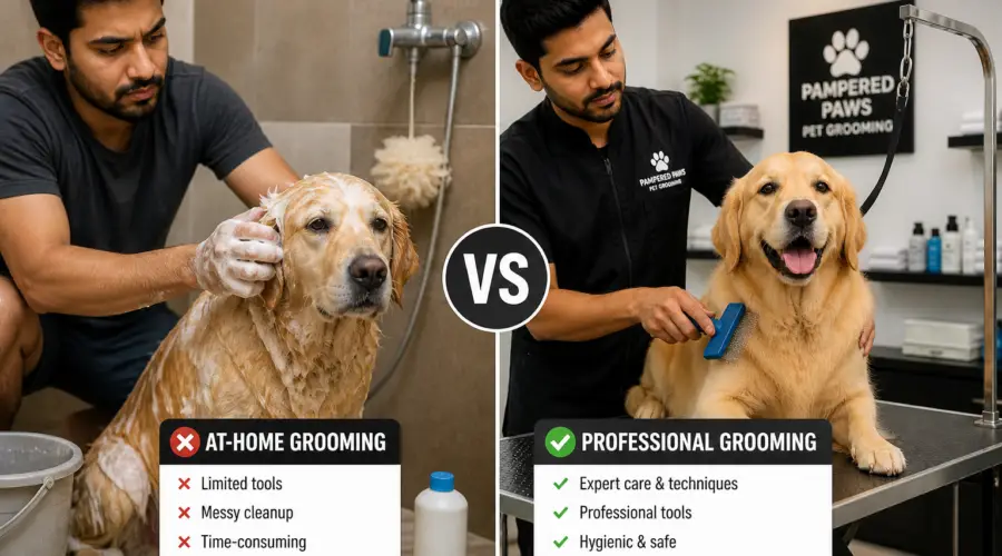 At-Home vs Professional Pet Grooming: Which Is Better?